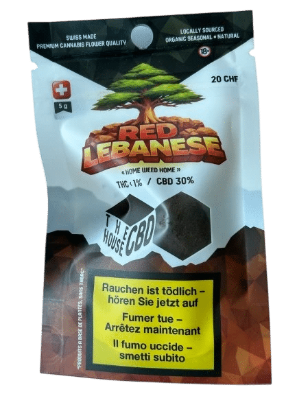 Sachet Red Lebanese CBD