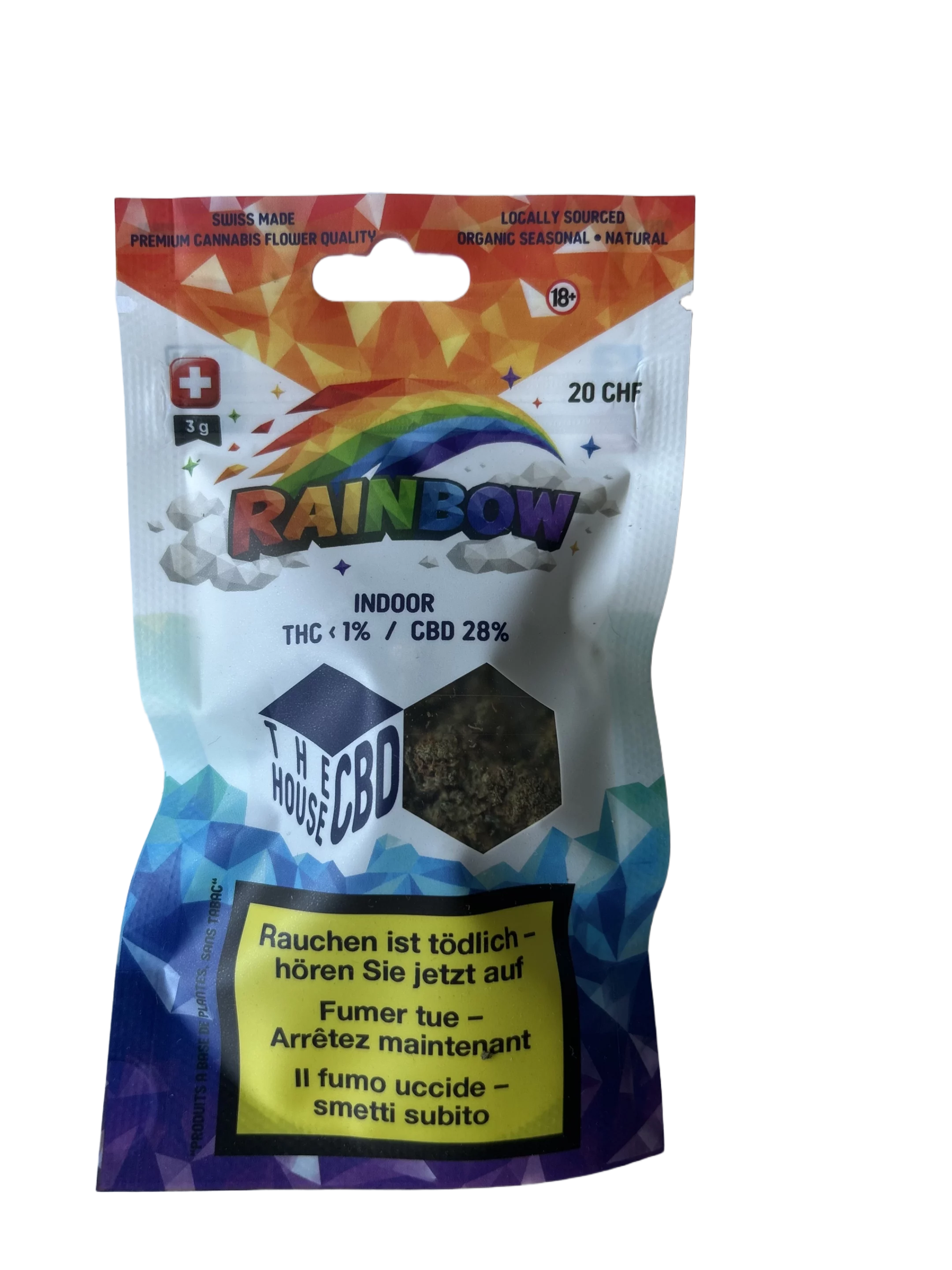 Sachet Rainbow CBD Indoor The House CBD