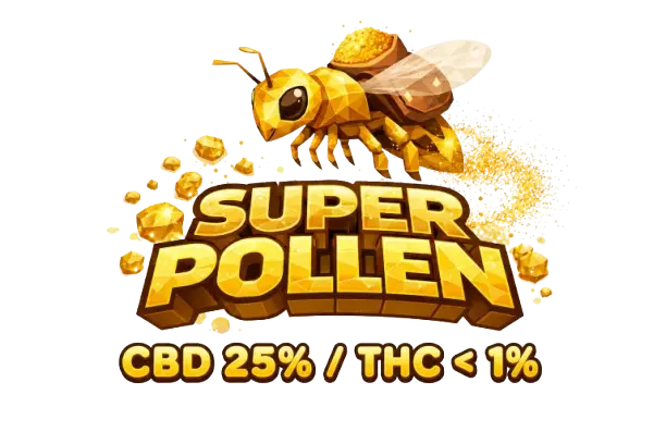 Logo Super Pollen CBD