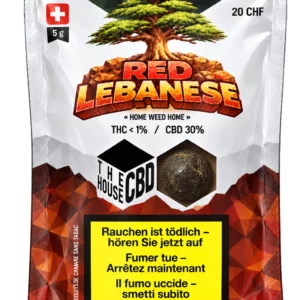 Red Lebanese CBD Hasch